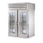 True STR2RRT-2G-2S - Roll-Thru Refrigerator, (2) glass doors front, (2) solid doors rear
